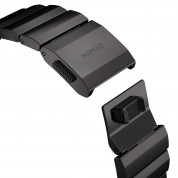 Nomad Strap Stainless Steel Band V2 - стоманена каишка за Apple Watch 42мм, 44мм, 45мм, Ultra 49мм (тъмносив) 6