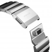 Nomad Strap Stainless Steel Band V2 - стоманена каишка за Apple Watch 42мм, 44мм, 45мм, Ultra 49мм (сребрист) 6