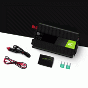 Инвертор за кола - Green Cell Voltage Car Inverter INV04DE 24V to 230V 500W/1000W  2