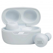 JBL Live Free NC+ True Wireless Noise Cancelling TWS Earbuds - безжични блуту слушалки със зареждащ кейс (бял)  1