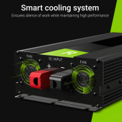 Инвертор за кола - Green Cell Voltage Car Inverter 12V to 230V 3000W/6000W Full Sine Wave 7