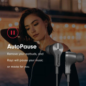 Pioneer Rayz Plus In-Ear Noise Cancelling Earphones with Lightning Connector - слушалки с микрофон за iPhone, iPod, iPad и устройства с Lightning конектор (черен) 6