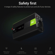 Инвертор за кола - Green Cell Voltage Car Inverter 24V to 230V Pure Sinusoid 2000W 5