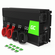 Инвертор за кола - Green Cell Car Inverter 24V to 230V Pure Sine 3000W