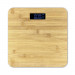 Omega Body Scale Bamboo LCD Display - кантар за измерване на тегло (кафяв) 2