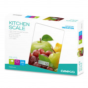 Omega Kitchen Scale Fruits with LCD Display