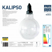 Platinet Pendant Lamp Kalipso E27 (PPL08CH) - висяща лампа за таван (бял)