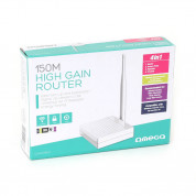 Omega Wi-Fi Router 150Mbps - мрежов рутер