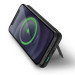 Uniq Hyde Air Click 10000 mAh MagSafe Wireless Power Bank - преносима външна батерия с USB-C порт, USB-A изход и безжично зареждане с MagSafe (черен) 2