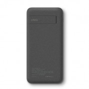 Uniq Hyde Air Click 10000 mAh MagSafe Wireless Power Bank - преносима външна батерия с USB-C порт, USB-A изход и безжично зареждане с MagSafe (черен) 5