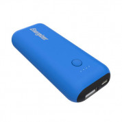 Energizer Max Power Bank 5000 mAh - преносима външна батерия с USB-A изход за зареждане на мобилни устройства (син)