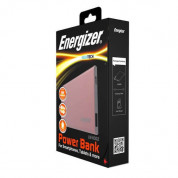 Energizer HighTech Power Bank 4000 mAh - преносима външна батерия с USB-A изход за зареждане на мобилни устройства (розово злато) 4