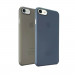 Ozaki O!Coat 0.3 Jelly Case 2-in-1 Pack - комплект от два тънки полипропиленови кейса (0.3 mm) за iPhone SE (2022), iPhone SE (2020), iPhone 8, iPhone 7 (черен и син) 4