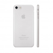 Ozaki O!Coat 0.3 Jelly Case - тънък полипропиленов кейс (0.3 mm) за iPhone SE (2020), iPhone 8, iPhone 7 (прозрачен-мат) 1
