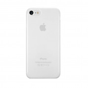 Ozaki O!Coat 0.3 Jelly Case - тънък полипропиленов кейс (0.3 mm) за iPhone SE (2022), iPhone SE (2020), iPhone 8, iPhone 7 (прозрачен-мат)