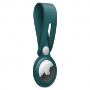 Apple AirTag Leather Loop (Forest Green) 1