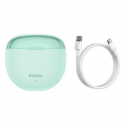 Baseus Encok W02 AirNora TWS In-Ear Bluetooth Earphones - безжични блутут слушалки със зареждащ кейс (син) 5