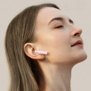 Baseus Encok W02 AirNora TWS In-Ear Bluetooth Earphones - безжични блутут слушалки със зареждащ кейс (розов) 7