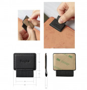 Ringke Pen Holder 2x Pen Loop - комплект от 2 броя самозалепващи държачи за Apple Pencil и писалки (черен) 11