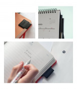 Ringke Pen Holder 2x Pen Loop - комплект от 2 броя самозалепващи държачи за Apple Pencil и писалки (черен) 9
