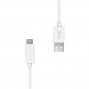 Artwizz USB-A to USB-C Cable - кабел за устройства с USB-C порт (25 см) (бял) 2
