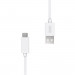 Artwizz USB-A to USB-C Cable - кабел за устройства с USB-C порт (25 см) (бял) 3