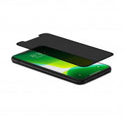 Moshi IonGlass Privacy - стъклено защитно покритие с определен ъгъл на виждане за целия дисплей на iPhone 11 Pro, iPhone XS, iPhone X (прозрачен-черен) 3