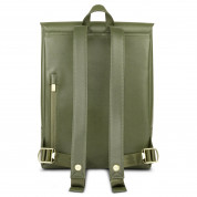 Moshi Helios Mini Backpack - дизайнерска раница за Macbook Pro 13 и лаптопи до 13 инча (зелен) 3