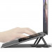 Ringke Folding Laptop Stand 2 - сгъваема, залепяща се към вашия компютър поставка за MacBook и лаптопи (сив) 9