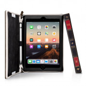 TwelveSouth BookBook - уникален кожен калъф за iPad mini 5, iPad mini 4 (кафяв)