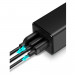 Baseus GaN 2 Pro Charger 65W (CCGAN2P-B01) - захранване за ел. мрежа за лаптопи, смартфони и таблети с USB-A и 2xUSB-C изходи с технология за бързо зареждане (черен) 7