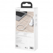 Baseus Cafule Metal Series USB-C to USB-C Cable 100W (CATJK-C02) - здрав кабел с въжена оплетка за устройства с USB-C порт (100 см) (бял) 14