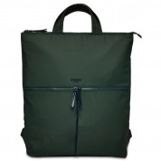 Knomo Reykjavik Laptop Tote Backpack 15 - луксозна дамска раница от естествена кожа (зелен)