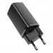 Baseus GaN 2 Lite Charger 65W (CCGAN2L-E01) - захранване за ел. мрежа за лаптопи, смартфони и таблети с 2xUSB-C изхода и с технология за бързо зареждане (черен) 3