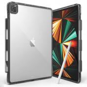 Ringke Fusion Case - удароустойчив хибриден кейс за iPad Pro 12.9 M1 (2021) (черен)