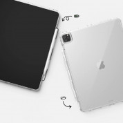 Ringke Fusion Case - удароустойчив хибриден кейс за iPad Pro 12.9 M1 (2021) (прозрачен) 6