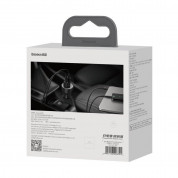 Baseus Superme Digital Display Dual Quick Car Charger 100W (TZCCZX-01) - зарядно за кола с USB-A и USB-C изходи с технология за бързо зареждане и USB-C към USB-C кабел (черен) 12