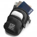 Ringke Two Pocket Mini Pouch - компактен органайзер с два джоба за кабели, слушалки, ключове и др. (черен) 1
