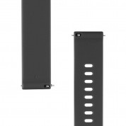 Tactical 572 Silicone Band 18mm - силиконова каишка за Galaxy Watch, Huawei Watch, Xiaomi, Garmin и други (18мм) (черен) 2