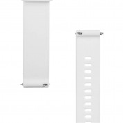 Tactical 573 Silicone Band 18mm - силиконова каишка за Galaxy Watch, Huawei Watch, Xiaomi, Garmin и други (18мм) (бял) 2