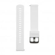 Tactical 573 Silicone Band 18mm - силиконова каишка за Galaxy Watch, Huawei Watch, Xiaomi, Garmin и други (18мм) (бял)