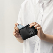 Ringke Half Pocket Mini Pouch  - компактен органайзер с един джоб за кабели, слушалки, ключове и др. (бежов) 5