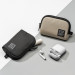Ringke Half Pocket Mini Pouch  - компактен органайзер с един джоб за кабели, слушалки, ключове и др. (черен) 5
