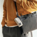 Ringke Two Way Pocket Mini Pouch  - компактен органайзер с един джоб за кабели, слушалки, ключове и др. (бежов) 5