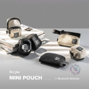 Ringke Two Way Pocket Mini Pouch  - компактен органайзер с един джоб за кабели, слушалки, ключове и др. (черен) 11