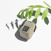 Ringke Block Pocket Mini Pouch  - компактен органайзер с един джоб за кабели, слушалки, ключове и др. (черен-прозрачен) 3