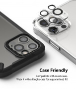 Ringke Camera Lens Glass - комплект 2 броя предпазни стъклени протектора за камерата на iPhone 12 Pro Max (прозрачен) 8