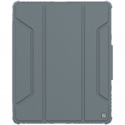 Nillkin Bumper PRO Protective Stand Case - удароустойчив хибриден кейс за iPad Pro 12.9 M1 (2021), iPad Pro 12.9 (2020) (тъмносив) 2