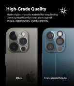 Ringke Camera Lens Glass - комплект 2 броя предпазни стъклени протектора за камерата на iPhone 12 Pro (прозрачен) 3