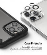 Ringke Camera Lens Glass - комплект 2 броя предпазни стъклени протектора за камерата на iPhone 12 Pro (прозрачен) 9